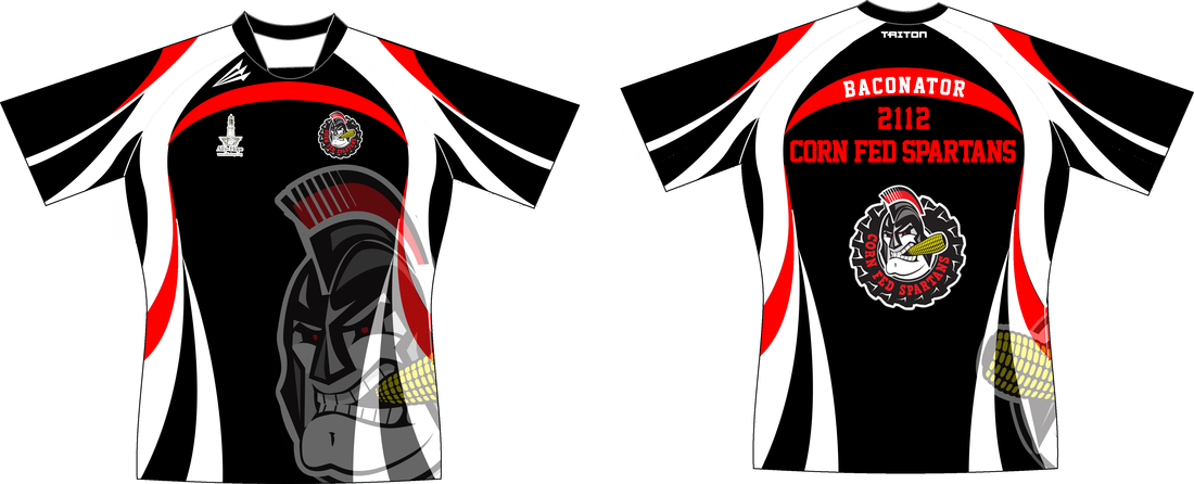 spartans jersey design